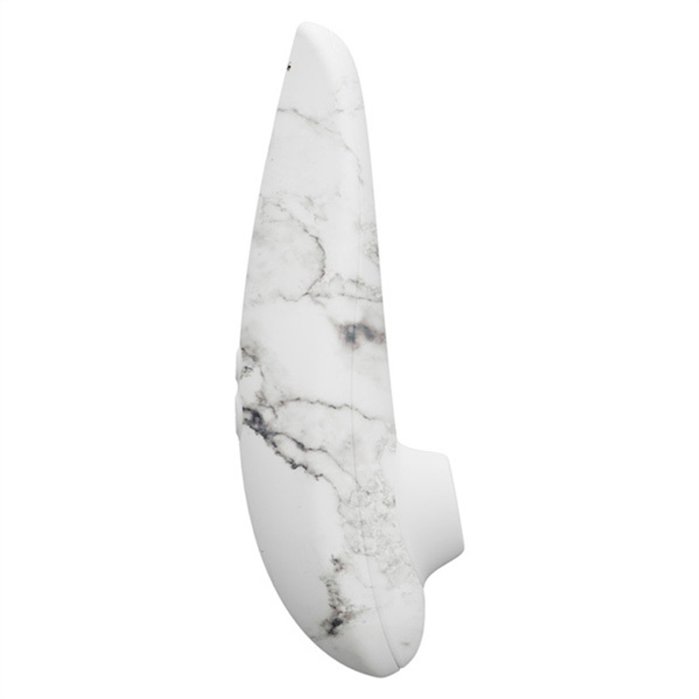 Мраморно-белый бесконтактный стимулятор для клитора Womanizer Classic 2 Marilyn Monroe White Marble WZ222SG2