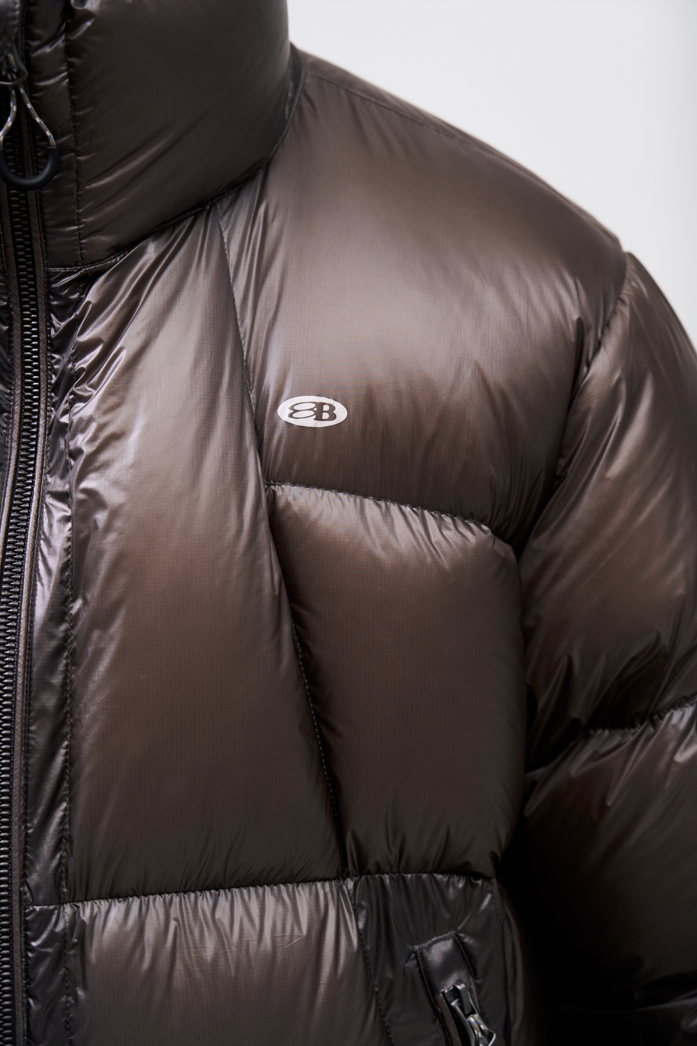 Куртка Nothomme Blue Ultra-Lightweight Water-Repellent Down Jacket "Dark Gray"