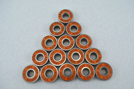 Подшипник для самокатов Twincam PRO ILQ-11 оранжевый пыльник