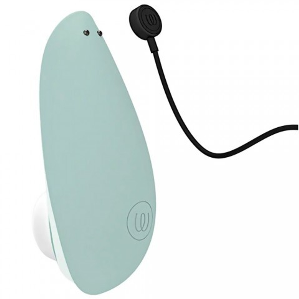 Бесконтактный клиторальный стимулятор Womanizer Liberty 2, серо-зеленый