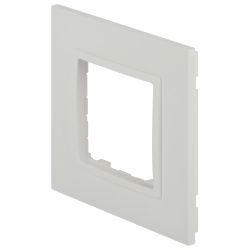 Рамка для розеток и выключателей ЭРА Elegance 14-5011-01М Classic, на 1 пост, белый матовый