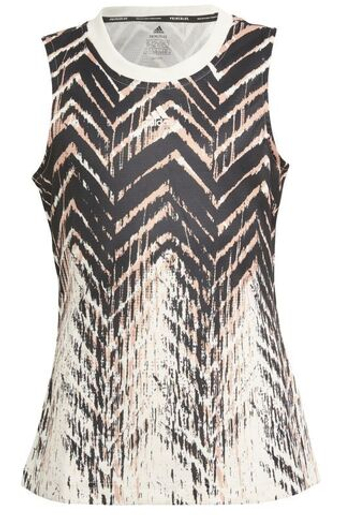 Футболка для девочки теннисная теннисная теннисная Adidas Primeblue Tennis Match Tank Top - белый