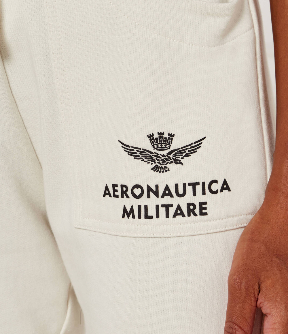 Брюки Aeronautica Militare - экрю(PF960DF567)