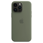 Силиконовый чехол с поддержкой MagSafe Apple Silicone Case для iPhone 14 Pro Max, Olive (Оливковый)
