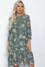 Платье Миссис (оливковое) П11280 LT Collection