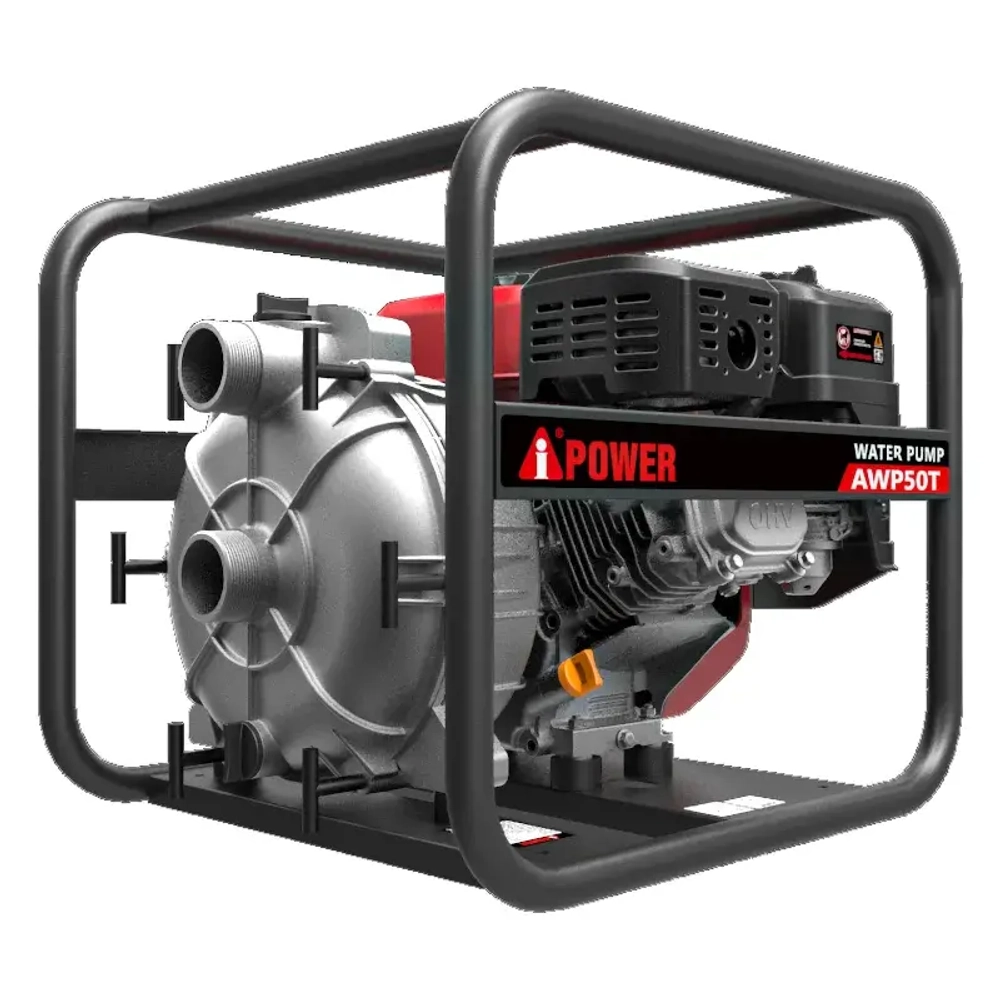 A-iPower AWP50T мотопомпа бензиновая для грязной воды 30221