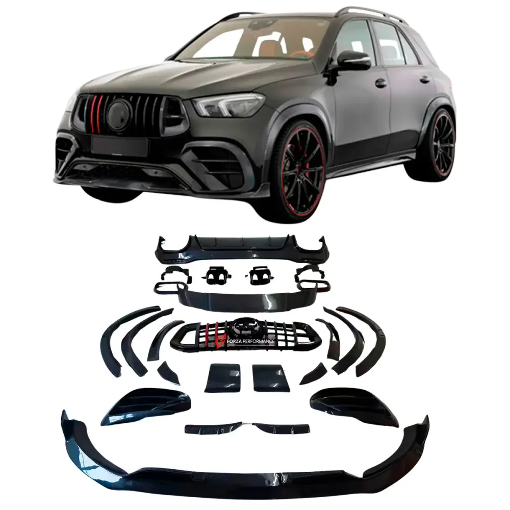 Карбоновый обвес для Mercedes-Benz AMG GLE 63 SUV V167 2019+ АМГ Мерседес Бенц ГЛЕ класс