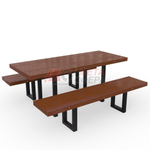 Стол уличный с лавками Даллас