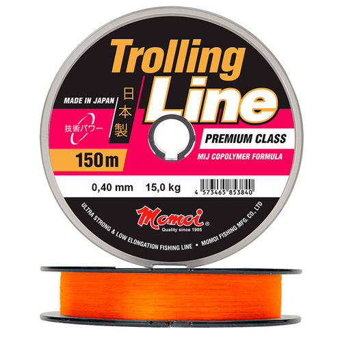 Леска Trolling Line 0,40 мм., 15 кг, 150 м, оранжевая