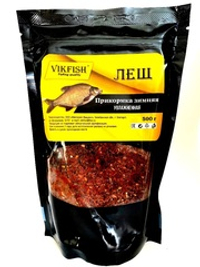 Прикормка VIKFISH Зимняя УВЛАЖНЕННАЯ (ЛЕЩ КРАСНЫЙ) 500гр