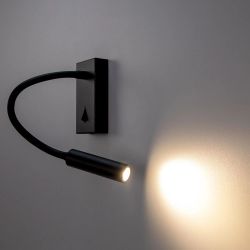 Citilux Декарт CL704361 LED Светильник гибкий с выключателем Чёрный