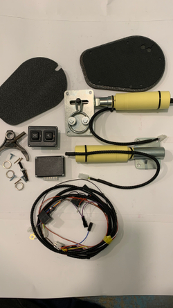 Электропривода раздатки, контроллер (отдельно) Нива 4х4/Легенд/Шевроле/Тревел. (ЭРПК)