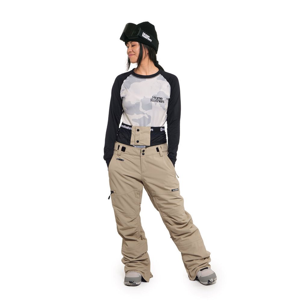 Штаны женские сноубордические Horsefeathers LOTTE II SHELL PANTS (mojave)