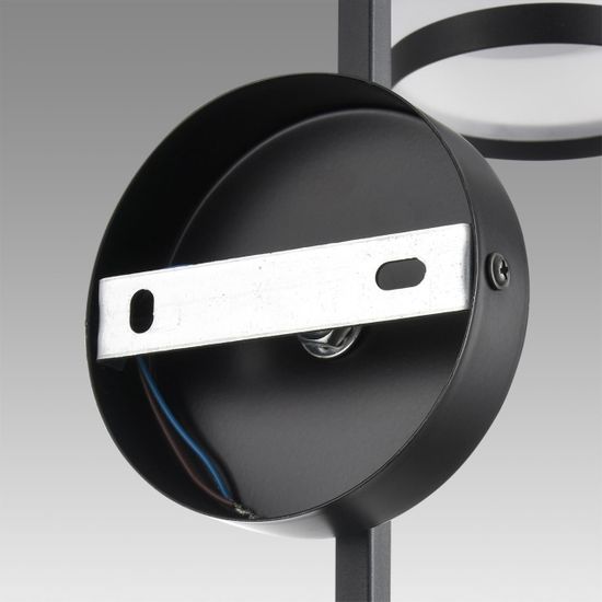 8240/1W COMFI LN26 239 черный, металл/акрил бра LED GX53 1*7W 220V LANIKA