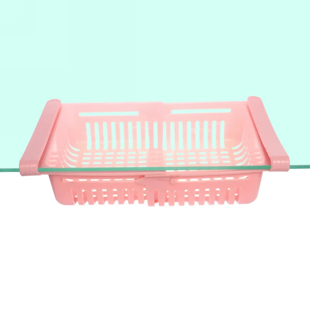 Полка пластиковая в холодильник раздвижная 20,5/28,5*16*6,5см