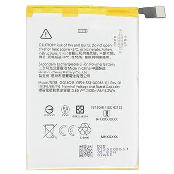 Аккумулятор для Google Pixel 3 XL 3430 mAh (G013C-B)