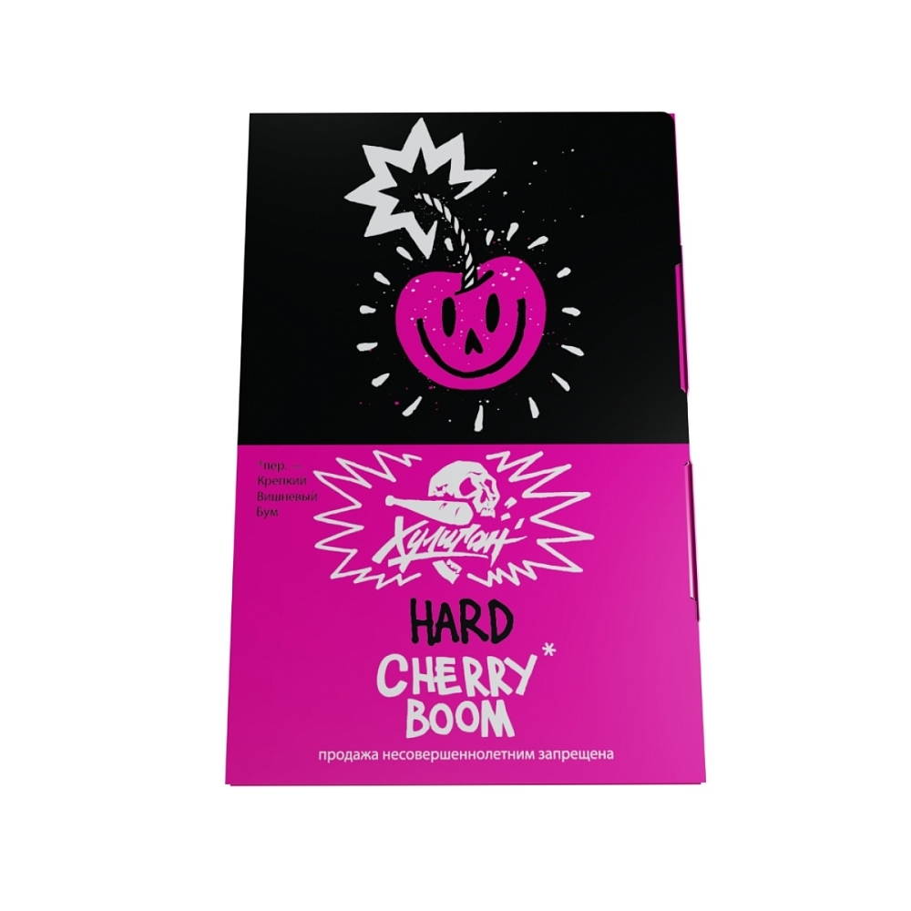 М. Табак для кальяна Хулиган Хард CHERRY BOOM (Кислая Вишня) 25гр