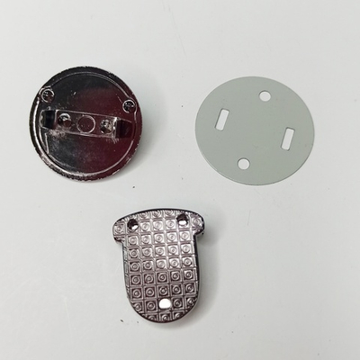 Замок вертушка на винтах 30*35 Черный никель