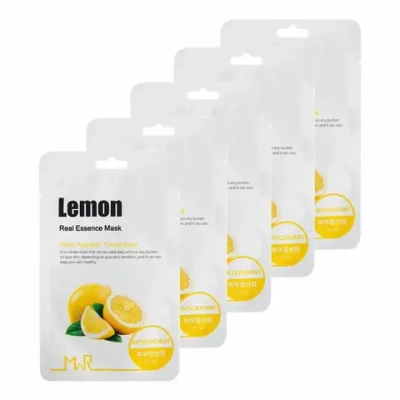 Lemon Sheet Mask MWR | Маска для лица с экстрактом лимона