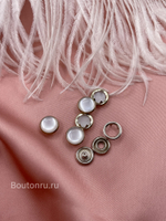 Кнопки рубашечные перламутровые (луна) 10 мм