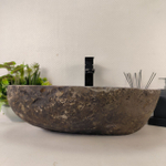 Раковина из речного камня RS-65041 51*39*15 0862