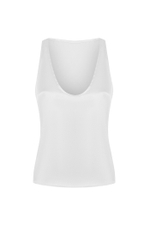 Топ из шелка с глубоким вырезом