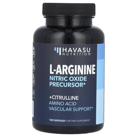 Havasu Nutrition, L-аргинин с аминокислотой цитруллин, 120 капсул