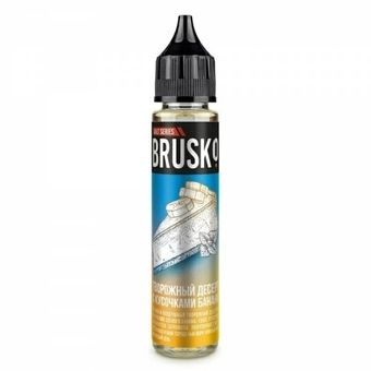 Жидкость BRUSKO Salt 2% ULTRA 30 ml - Творожный десерт с кусочками банана
