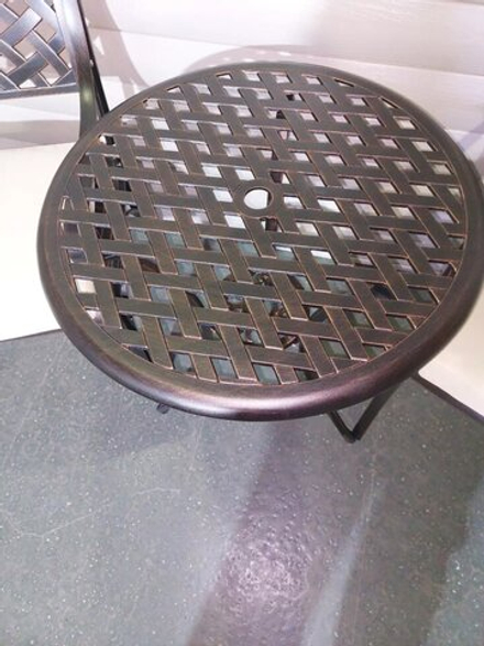 Комплект мебели из алюминия Paris 60