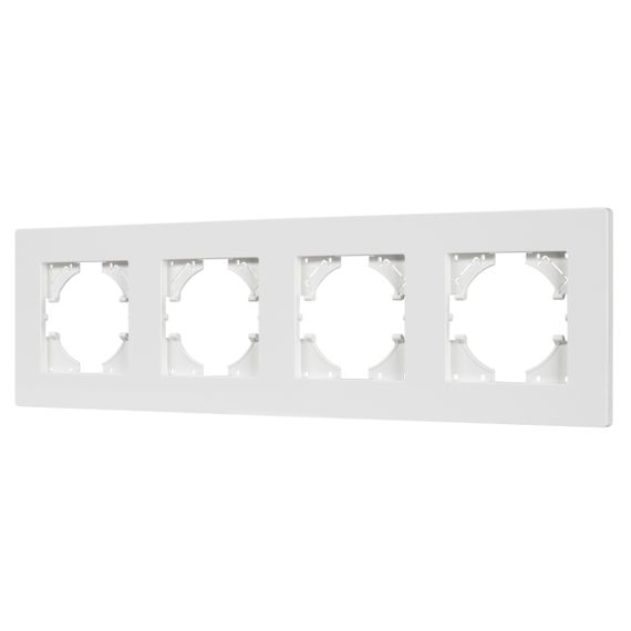Рамка пластиковая FRM-PERIO-PL-4-WH Arlight 049758