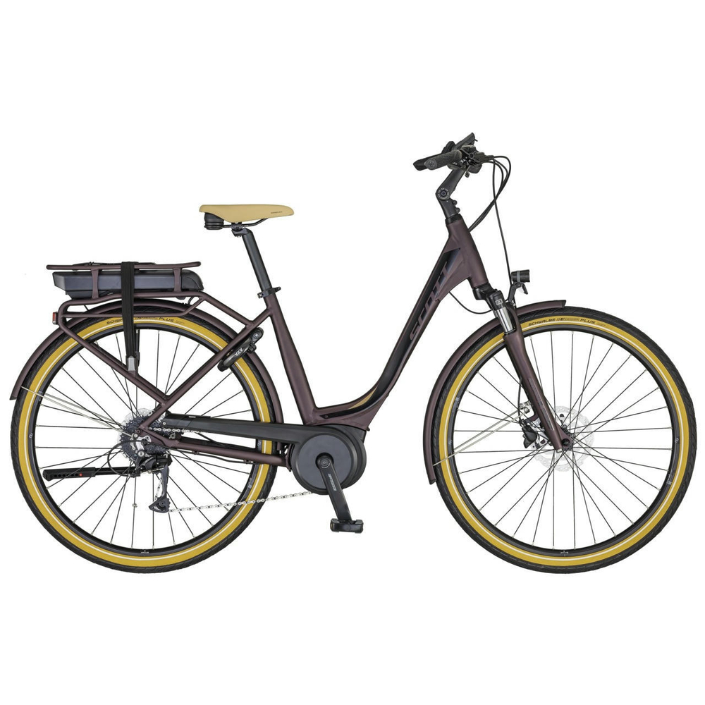 Электровелосипед Scott Sub Active eRide 10 USX rack (2020)