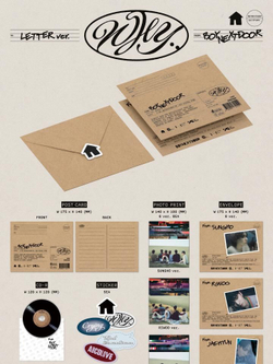 Альбом BOYNEXTDOOR - WHY.. 1st EP Album LETTER Version RANDOM Cover