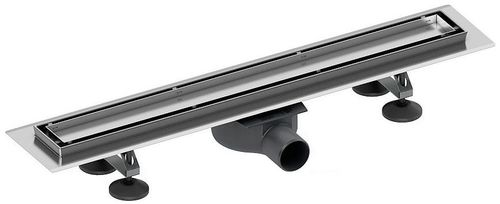 Дренажный канал TECE TECElinus 15103079 L=700 мм, 2 в 1 (tile/steel) с мембраной