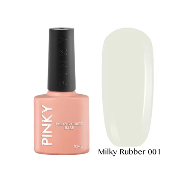 Pinky База Milky Rubber, № 01, 10 мл