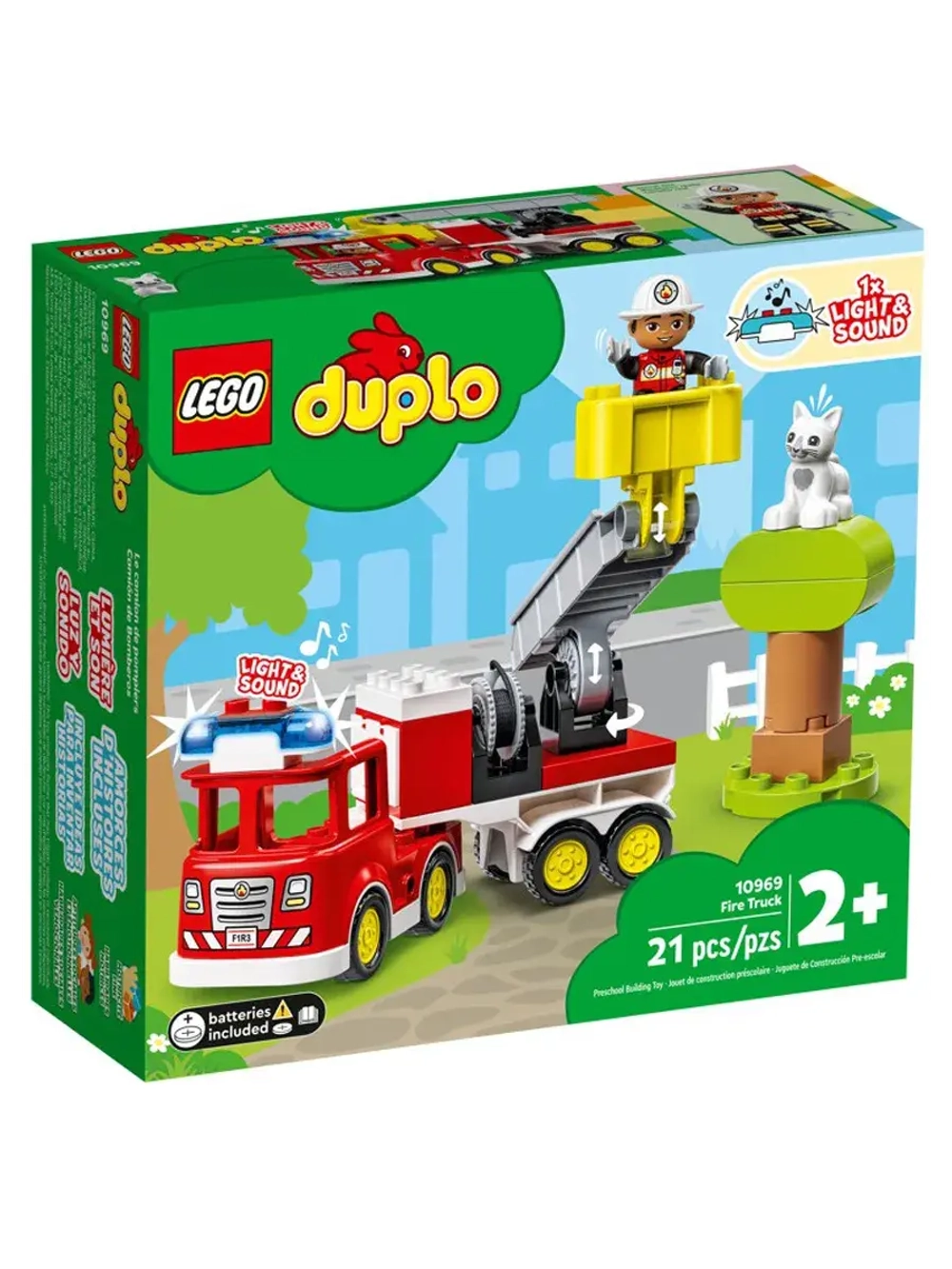 Лего Дупло 10969 Пожарная машина Duplo