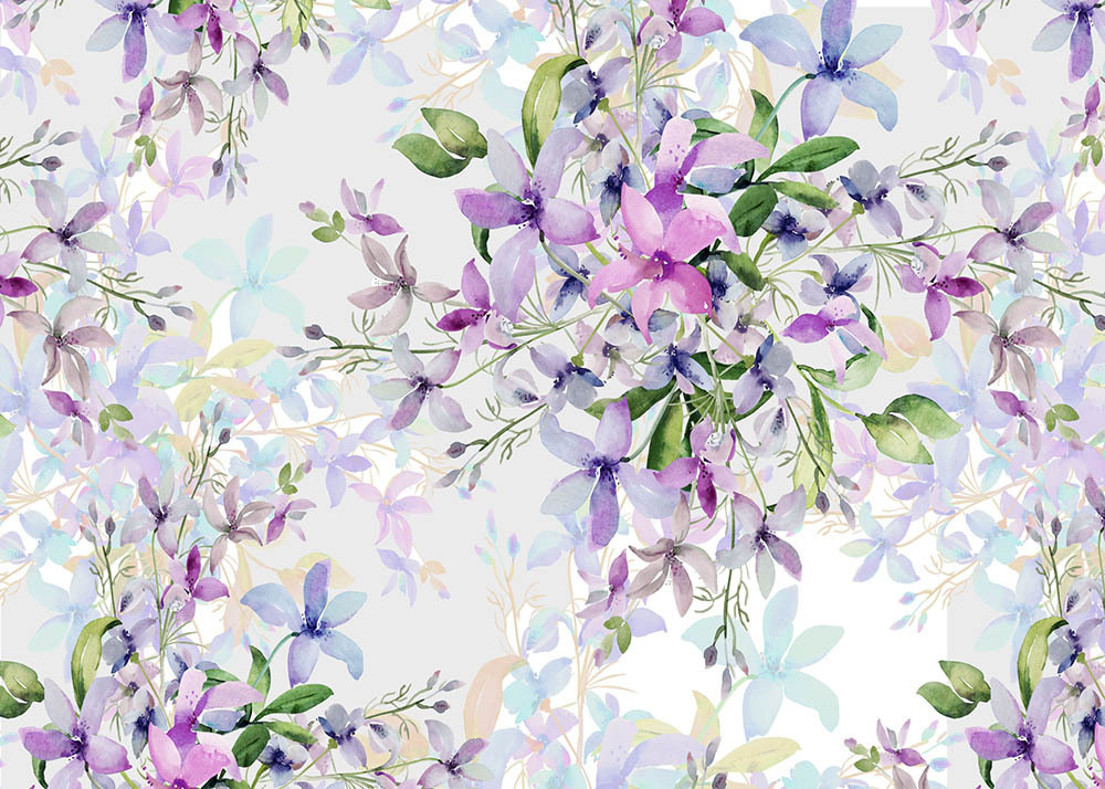 Обои с крупными листьями 17281