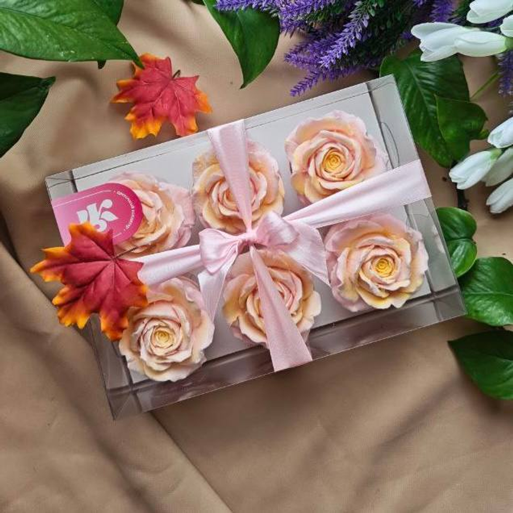 Набор “Зефирные горшочки с яблоком и корицей” — 6 штук лёгкого удовольствия