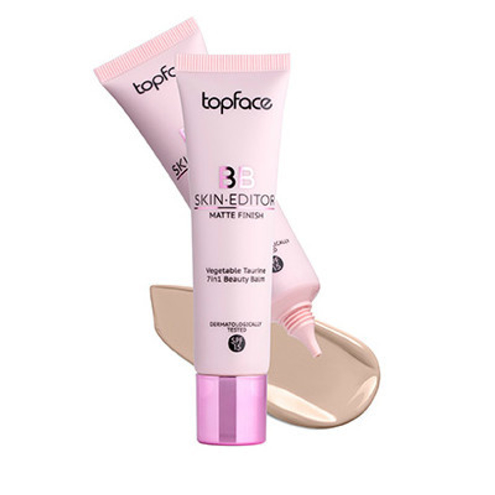 TopFace. Тональный крем "BB Skin Editor Matte Finish" PT462