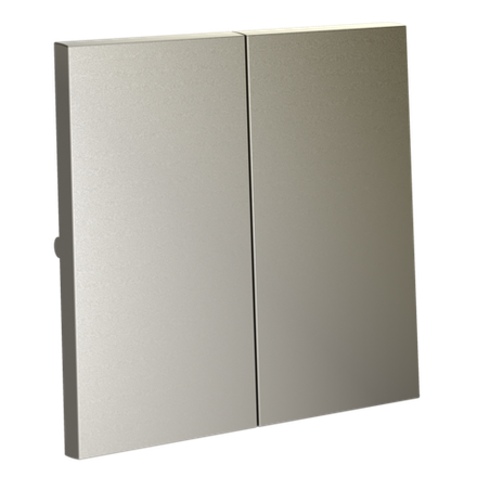 Клавиши для выключателя/переключателя двухклавишного, S70 (шелк)