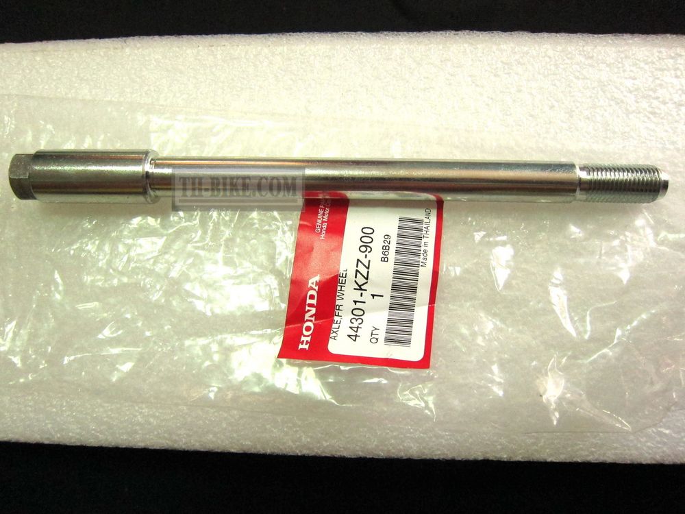 44301-KZZ-900. AXLE FRONT WHEEL. Honda CRF250L-M 2012-2016
