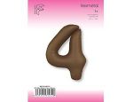 Ф ЦИФРА 4 40" SLIM Choco Brown