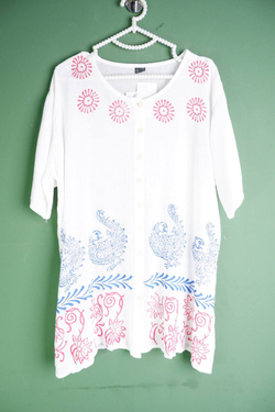 Блузка вискозная, визуально на 48/50 размер, новая