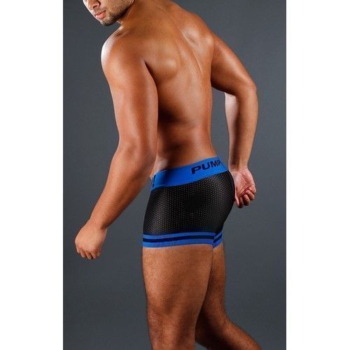 Мужские трусы боксеры в сеточку Pump Touchdown Boxer Black 26076