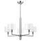 Подвесная люстра Crystal Lux Maestro SP-PL5 Chrome