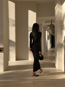 Платье ZELMA, чёрный