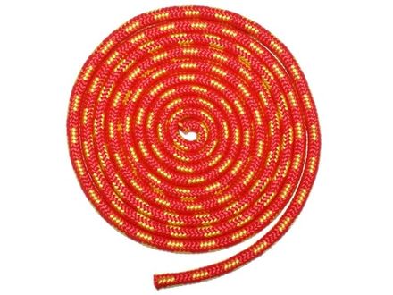 Скакалка для гимнастики. Цвет  : TS-02  (Красно-жёлтая)