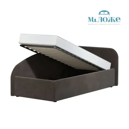 Кровать Элис 90х200 Шоколадный Правый Угол