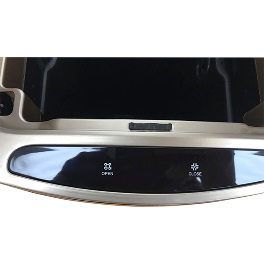 Ведро для мусора сенсорное, прямоугольное, створки, внутр ведро, Foodatlas JAH-5212, 30 л (золотой)