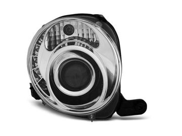 Передние фары Fiat 500 chrome led