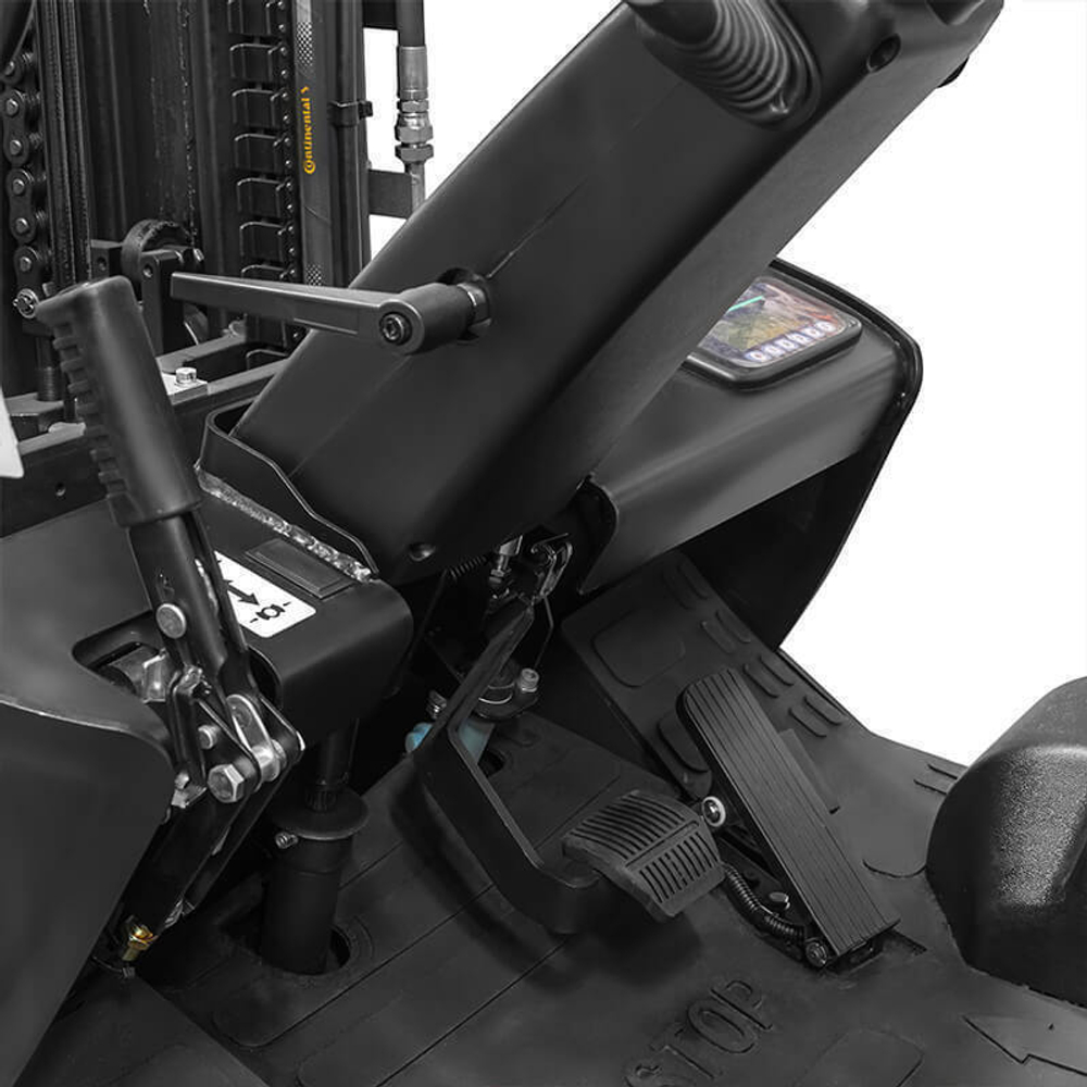 Электропогрузчик трёхопорный CPD15TVL (1500 кг; 4,8 м; li-ion 80В / 150Ач) SMARTLIFT